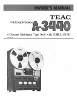Teac A-3440-Owners-Manual